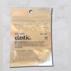 Kitsch Clear Elastic Hair Bands 100Pcs